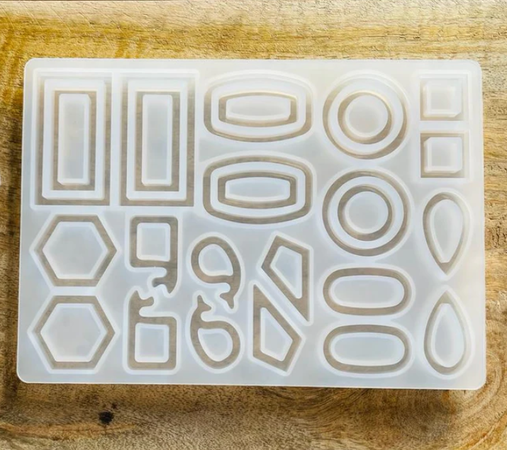 Assorted Earring Silicone Mould (Design 8)