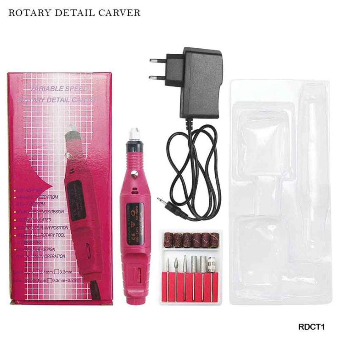 Rotary Detail Carver Tool (Pink)