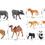 Thumbnail: 5" Large Animal Kingdom (6 Farm animals with fences)
