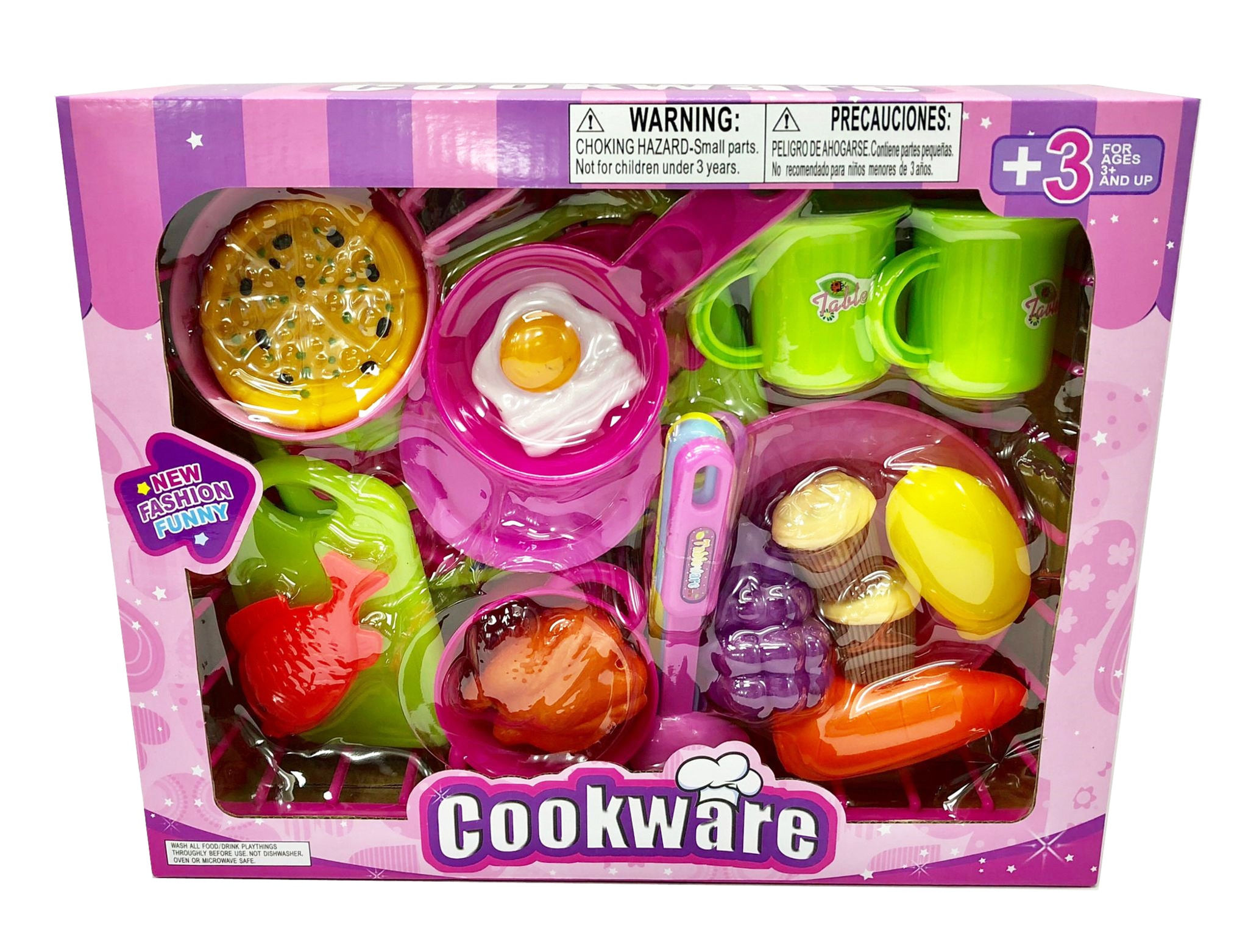 Cookware and Food Playset