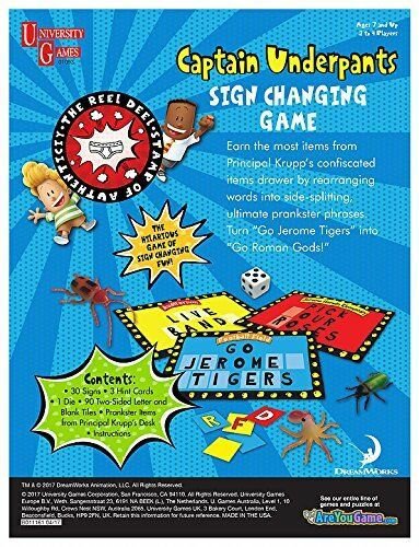 Thumbnail: Captain Underpants Sign Changing Game