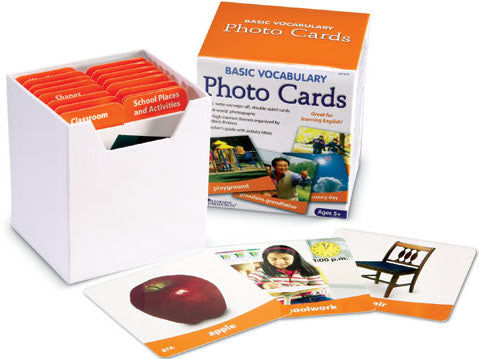 Basic Vocabulary Photo Card Set