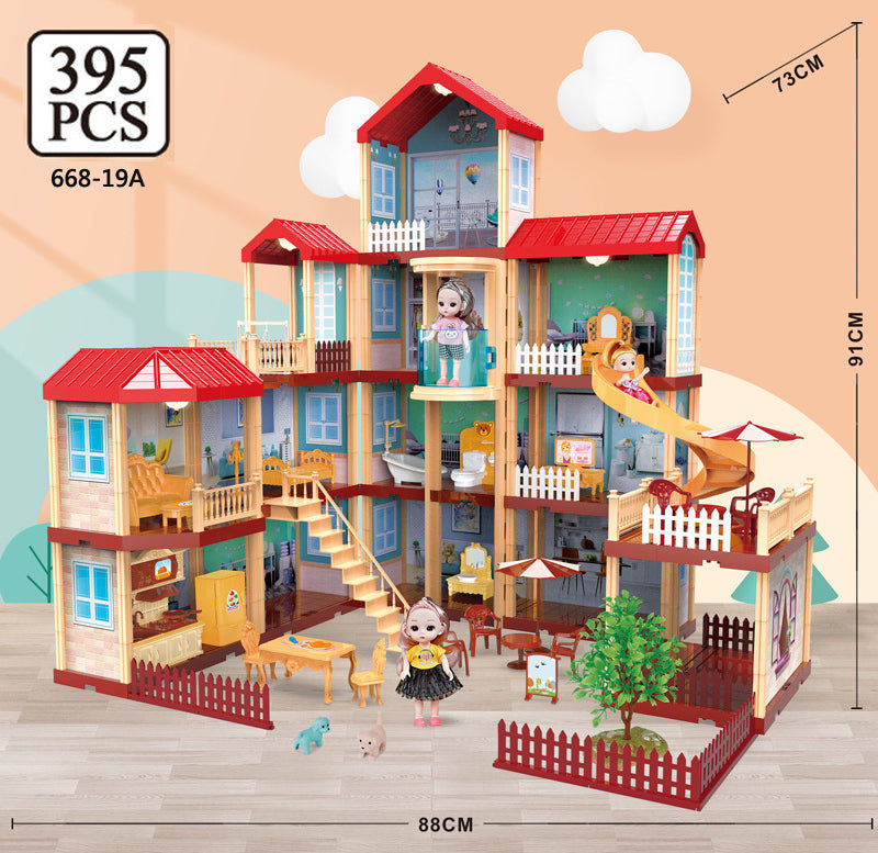 Thumbnail: Princess doll house with Light