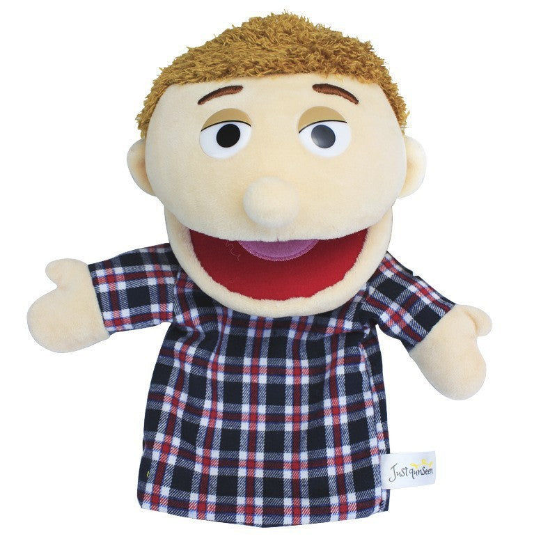Thumbnail: Human hand puppet - Caucasian Family