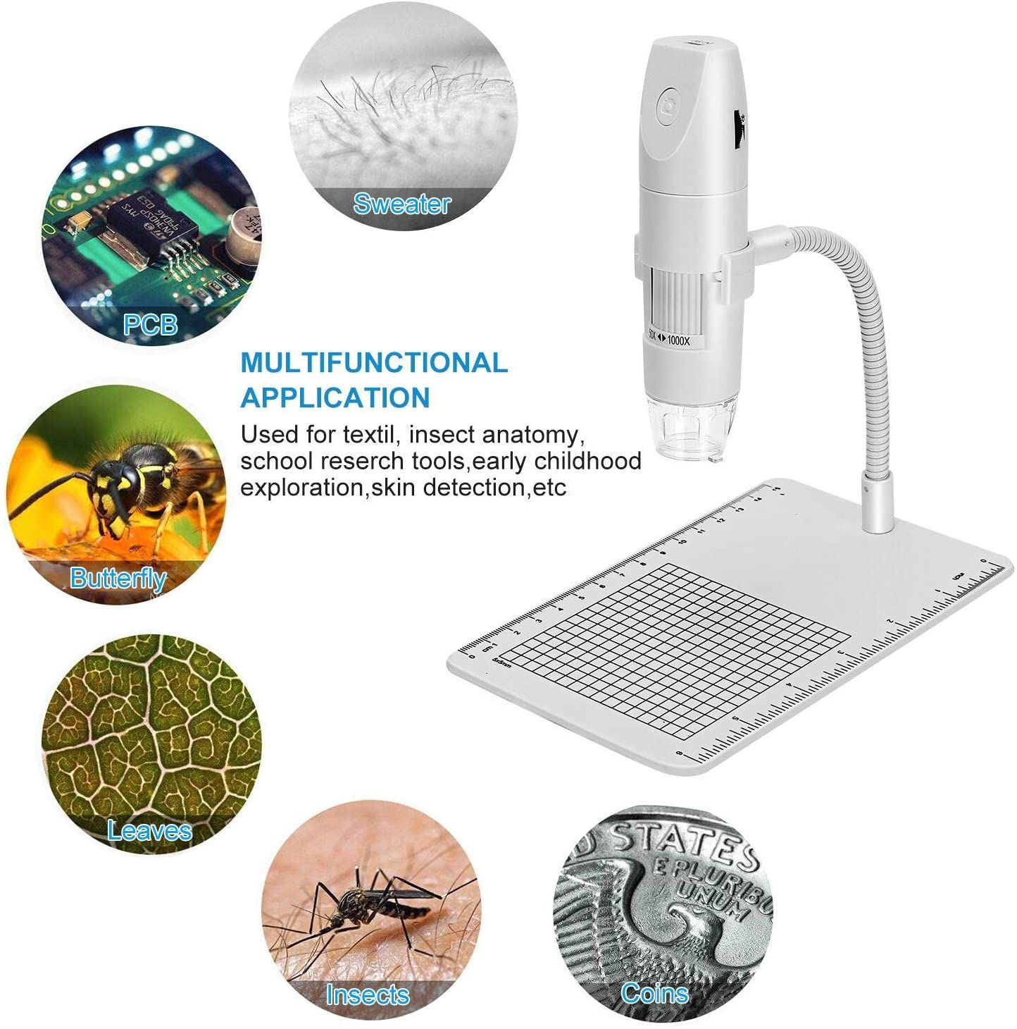 1000X Wireless Handheld Digital Microscope