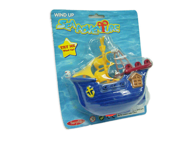 Wind Up Pirate Boat