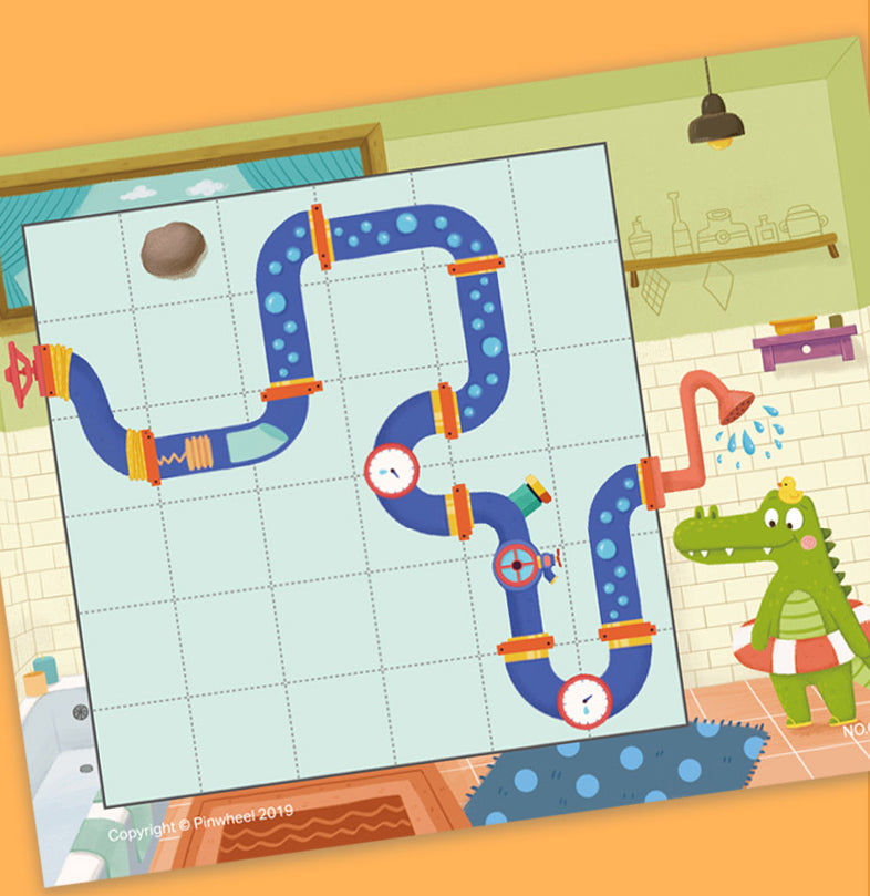 Thumbnail: Pinwheel - Help Little Crocodile!