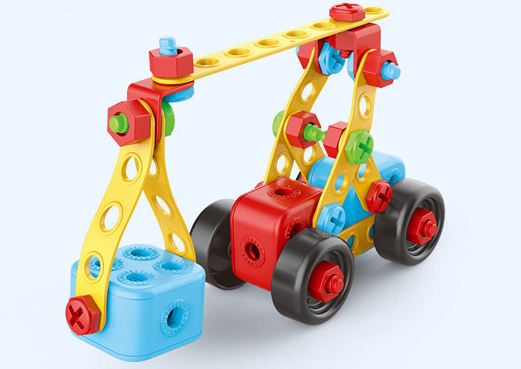 Thumbnail: 3D Nut Assembly Set with Electric Drill