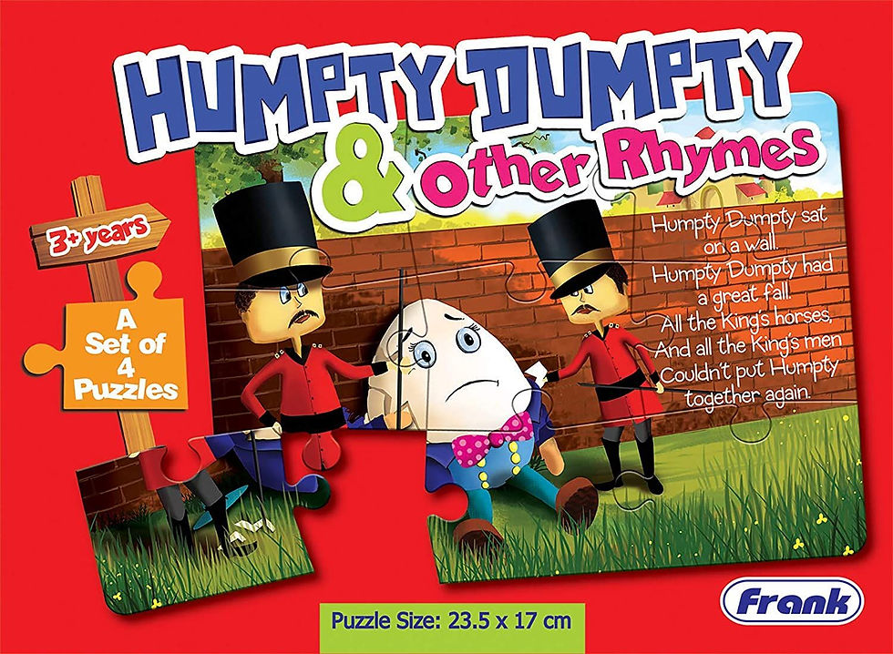 縮圖：Frank Humpty Dumpty & Other Rhymes (set of 4) Jigsaw Puzzles