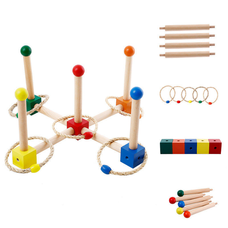 縮圖：Montessori Ring Toss Game