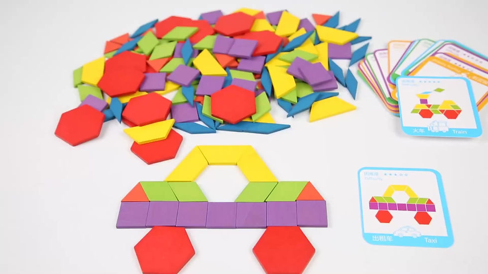 Thumbnail: 155pcs Pattern Blocks