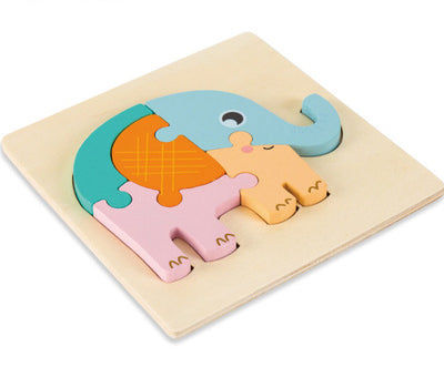 Thumbnail: 3D Wooden Cartoon Puzzle