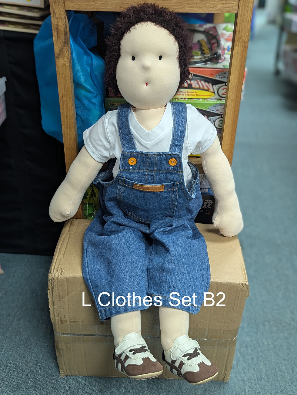 Thumbnail: 80cm Handmade Therapy Doll - Roy (WD80-001)