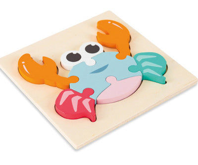 Thumbnail: 3D Wooden Cartoon Puzzle