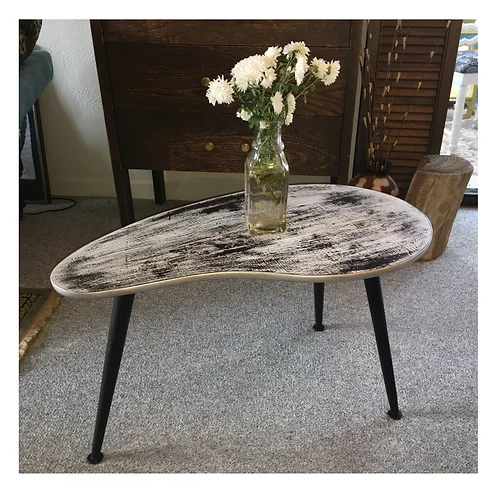 Kidney Shaped Mid Century Coffee Table Rehabitatzz