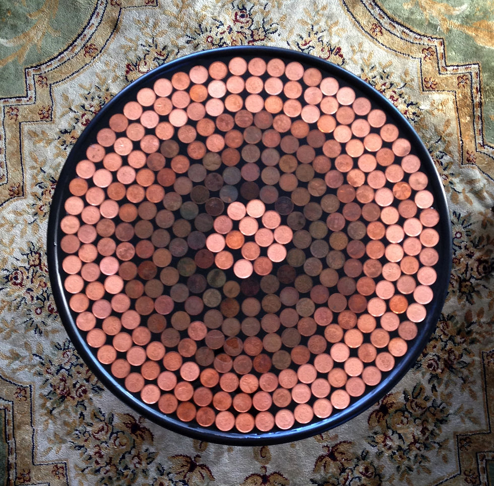 Thumbnail: Penny Pedestal Accent Table