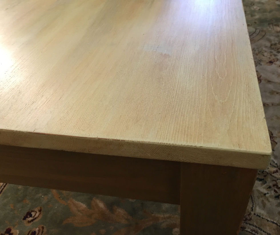Thumbnail: (SOLD) Rustic Wood Coffee Table with Drawer