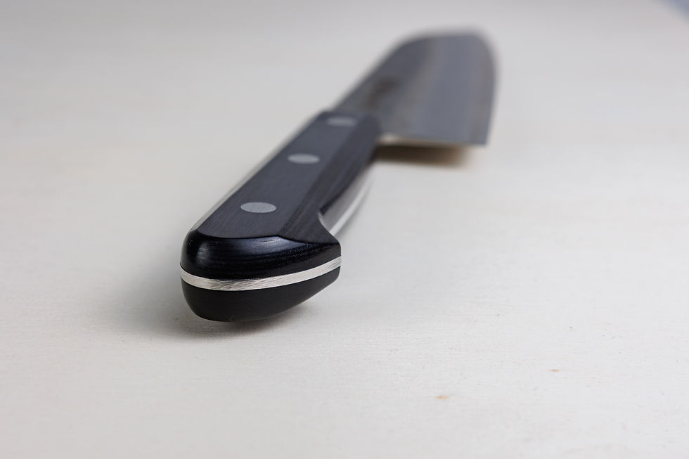 Miniaturbild: “Freude an der Schärfe”, Ginsan Nashiji, Santoku 180mm