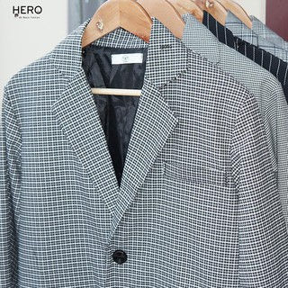 Hình thu nhỏ: Áo blazer caro 2 lớp BZ15 unisex M.RO