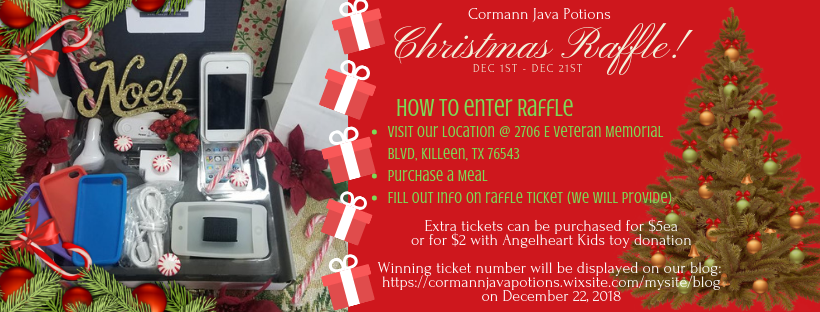2018 Christmas iPod Raffle