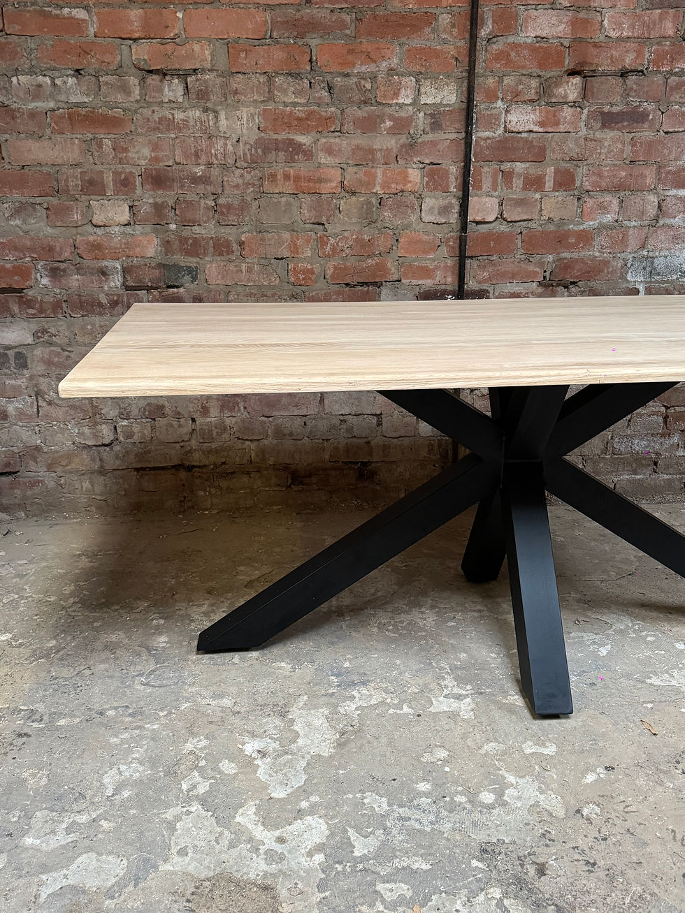 Thumbnail: The Oak Spider Base Dining Table