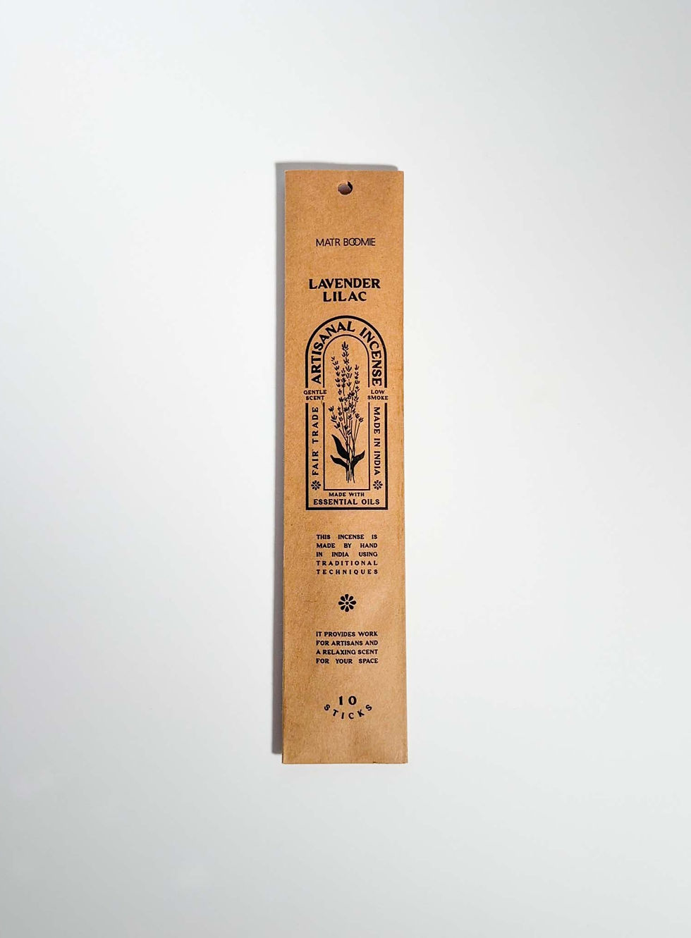 Lavender Lilac Incense On White Counter