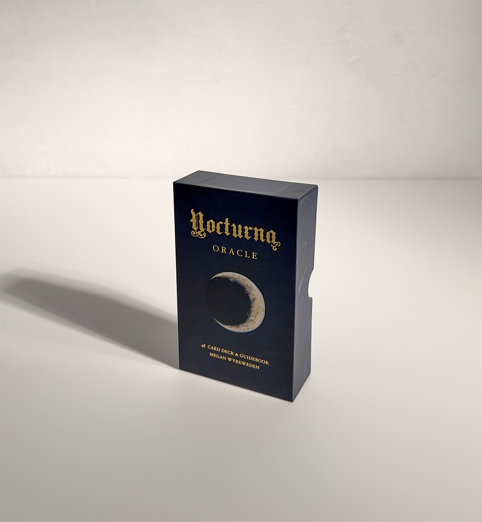 Nocturna Oracle On Matte White Counter