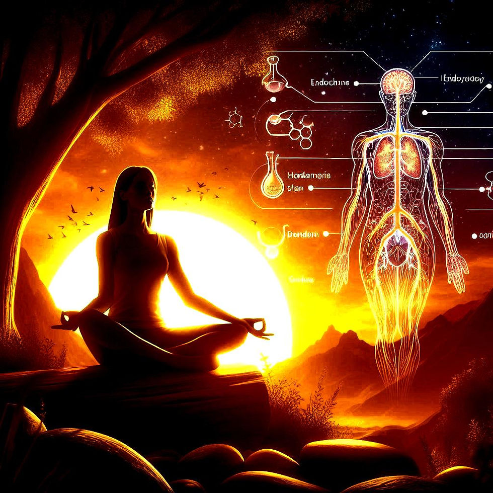 Achtsamkeit und Meditation können helfen, deine Hormone auszugleichen