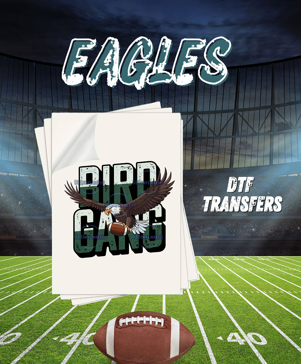 Bird Gang DTF Transfer Sheet