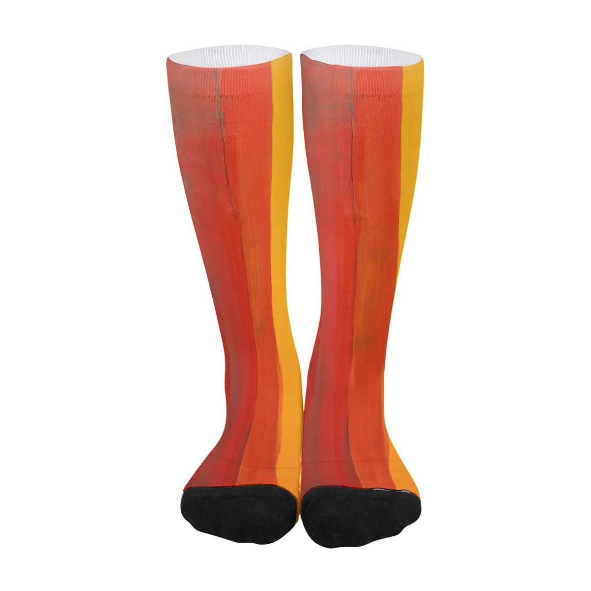 Orange & Yellow Long Socks