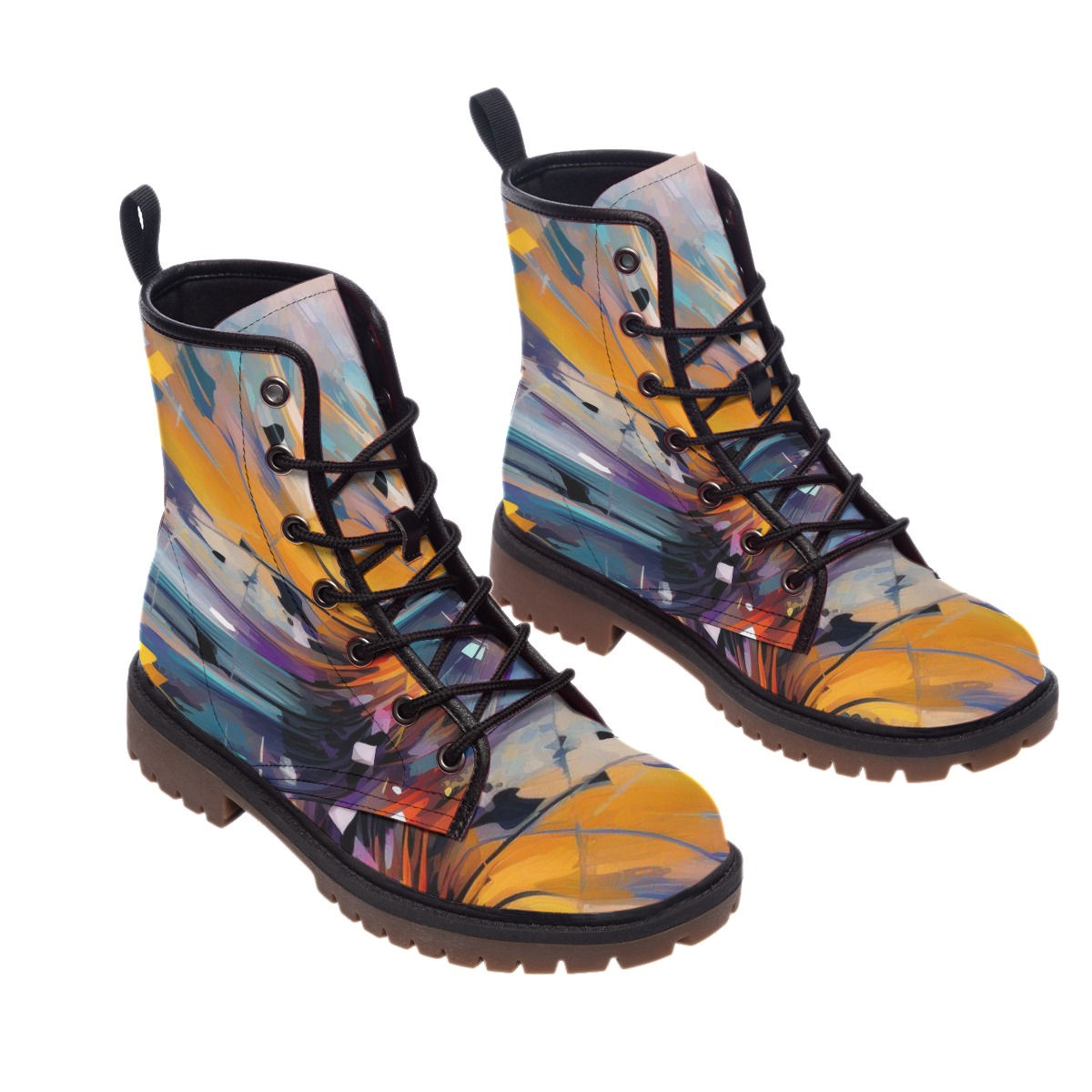 Nah-koms & Nah-dachs Kaleidoscope Thresher Short Boots