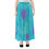 Thumbnail: Aqua Lilac Tide of Dyed Garments Chiffon Skirt w Lining