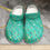 Thumbnail: Teal Lamaa Clogs & Sandals