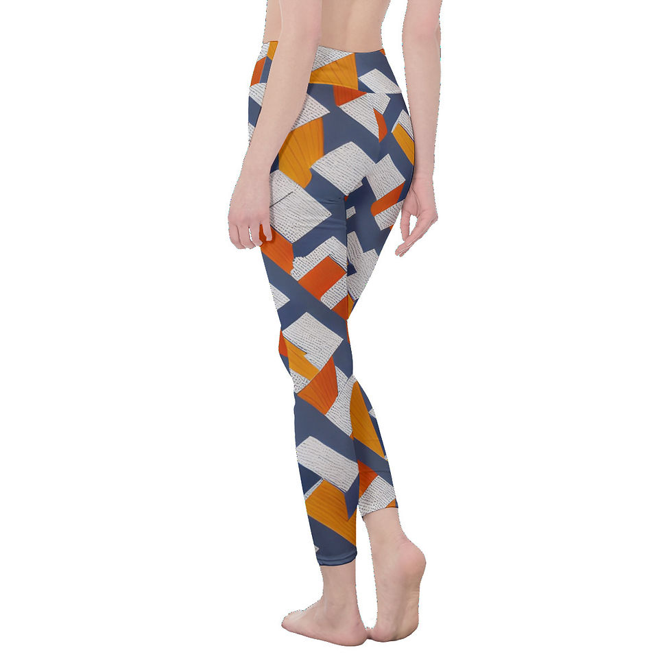 Thumbnail: Multi Color Lined Leggings