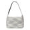 Thumbnail: Messenger Canvas Bag Pocket Book : Black & White Marble