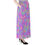 Thumbnail: Pink a blu yell lilac Chiffon Skirt w Lining