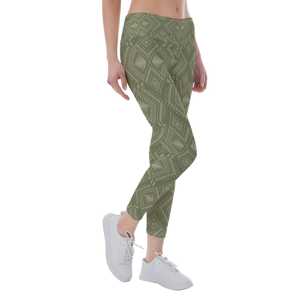 Thumbnail: Geo Abstract Closer Fit Leggings
