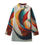 Thumbnail: Orange  Adom & Teal Tea  Long Shirt Cotton poplin