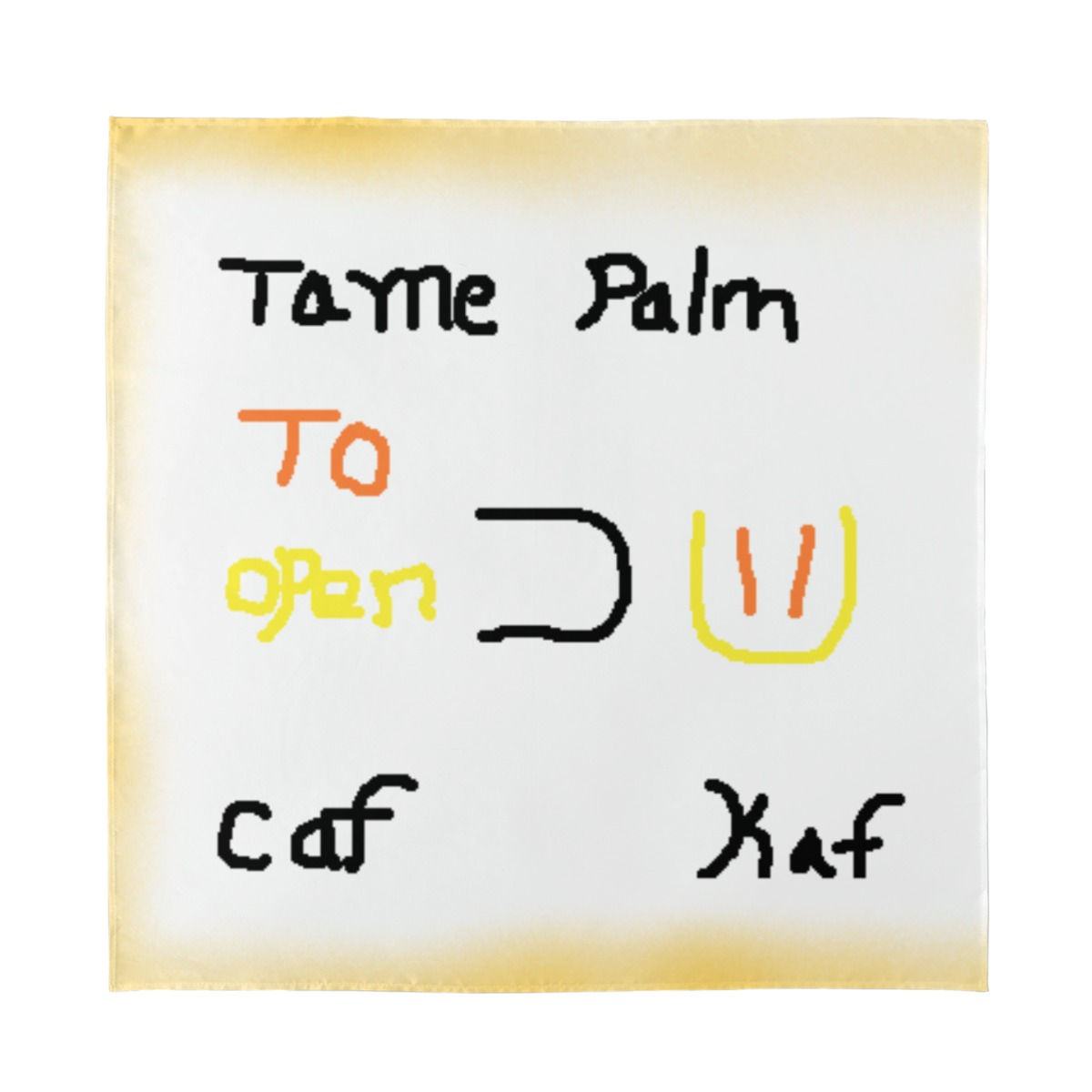 Alef-Beth With Dyed Garments Caf