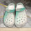 Thumbnail: Pale Teal Clogs