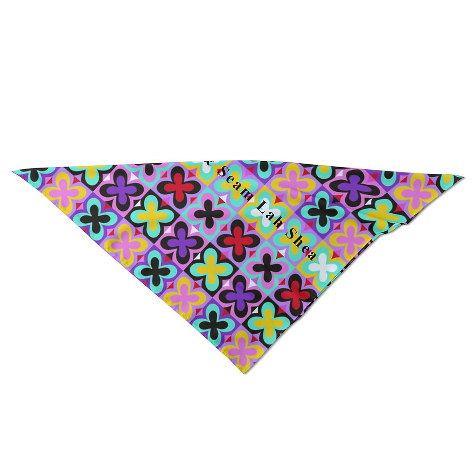 Thumbnail: Scarves With Dyed Garments SahChalk  & Seam Lah Shea