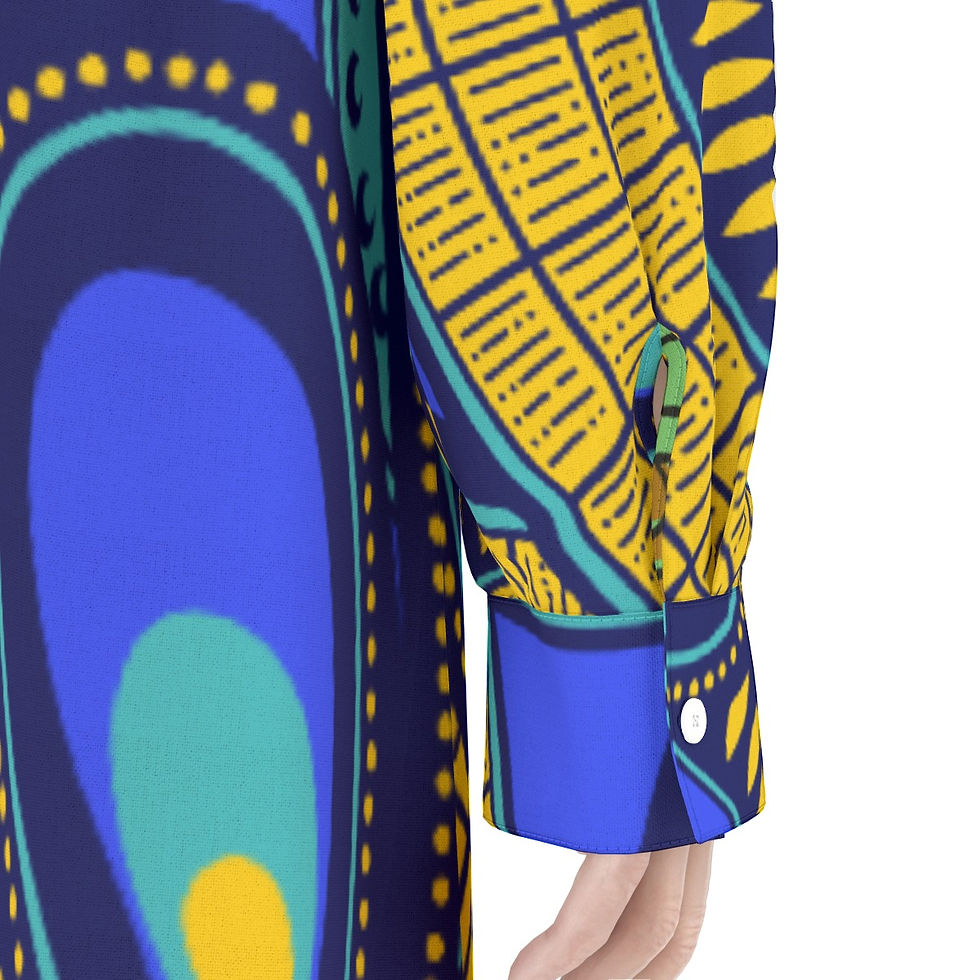 Thumbnail: Seam Lah Shaa  Long Shirt Dress