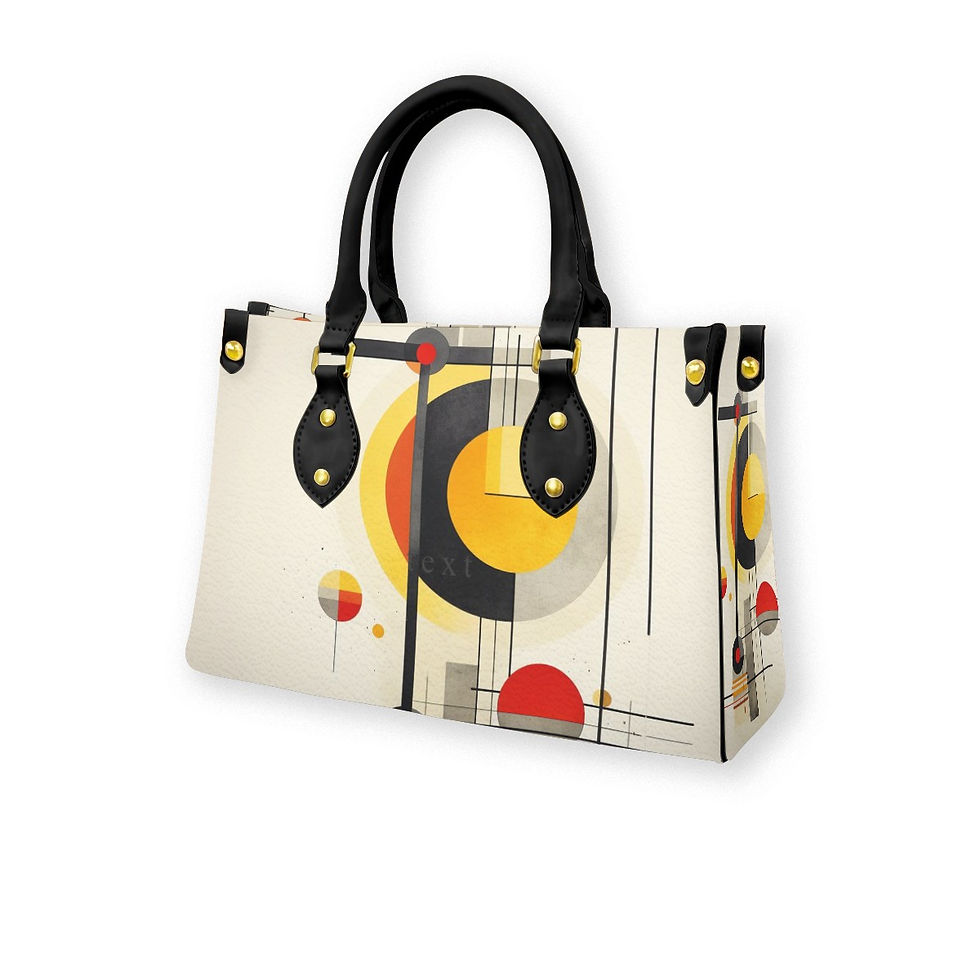 Thumbnail: ~Telli-cherry Bag w Black Handle