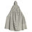 Thumbnail: Lined Black Pepper Hooded Cloak | Microfiber