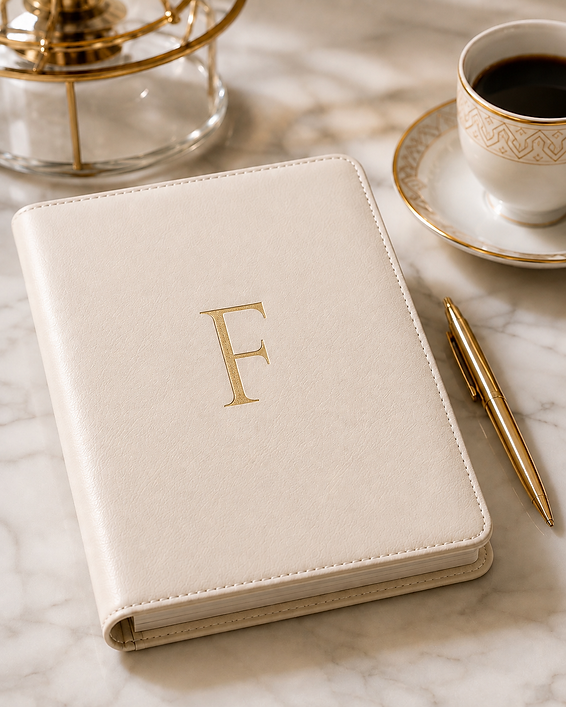 White leather bound planner, F.PNG