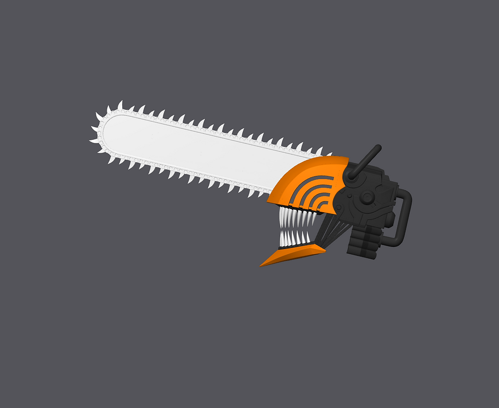 Thumbnail: Chainsaw Man Dinji Helmet STL