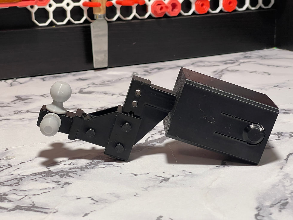 Thumbnail: Tiny drop hitch (gag gift) (multiple receiver sizes) 1 1/4” 2” 2.5”