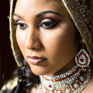 NYC wedding makeup artist bridal portfolio showing diverse brides with soft glam, full glam, and natural makeup looks
