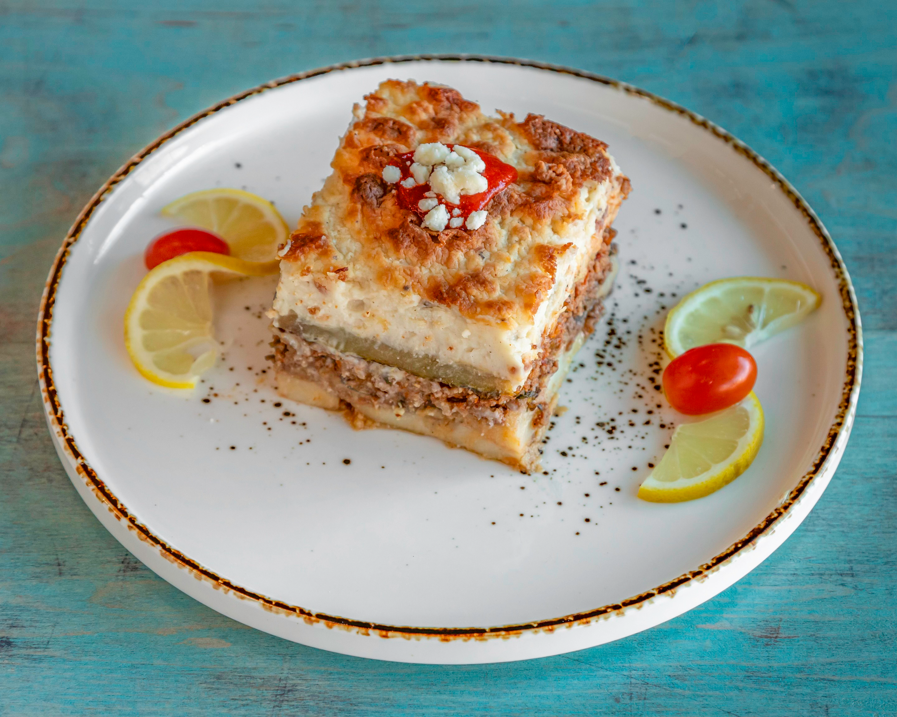 Arranged Food and Objects