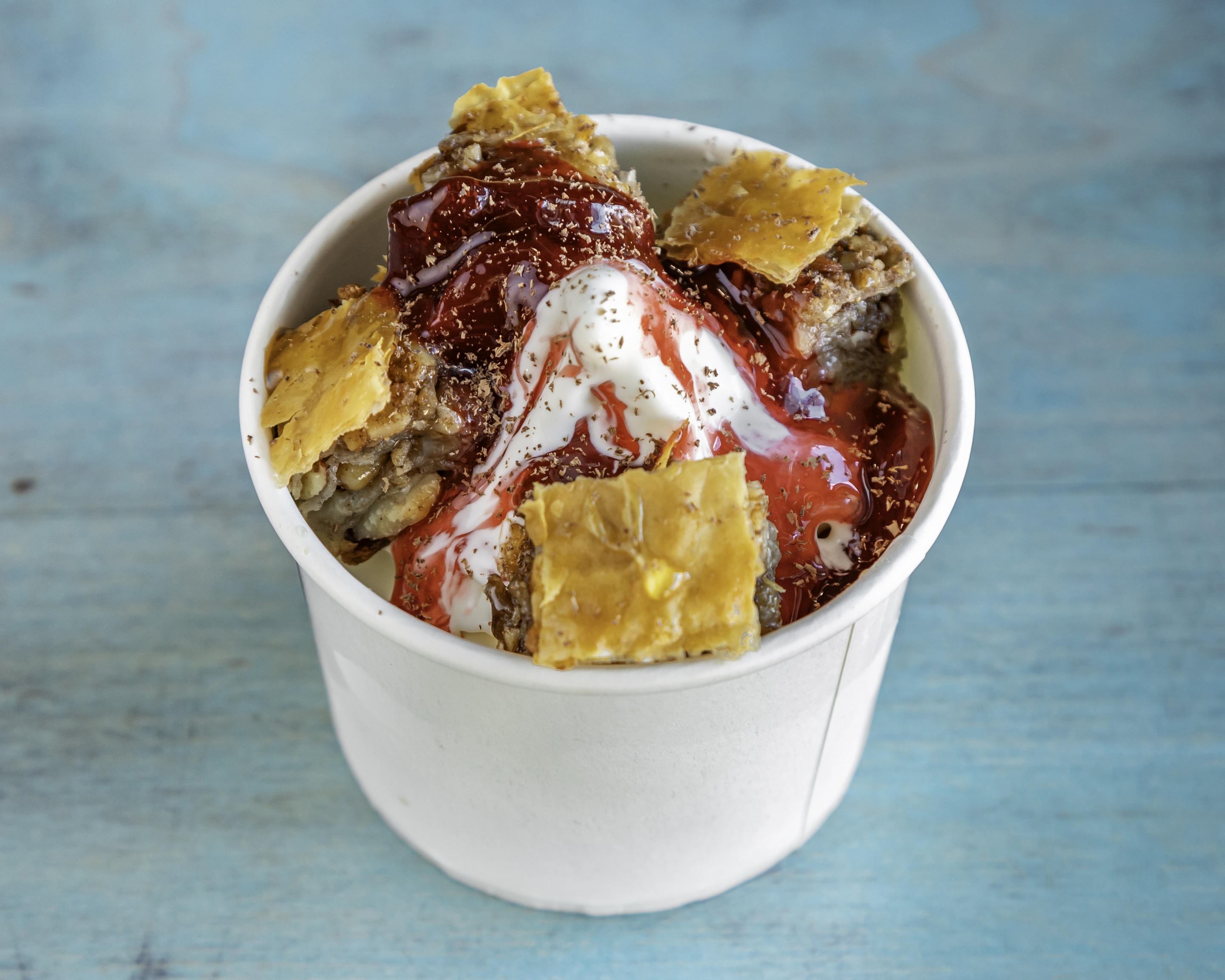 Arranged Food and Objects